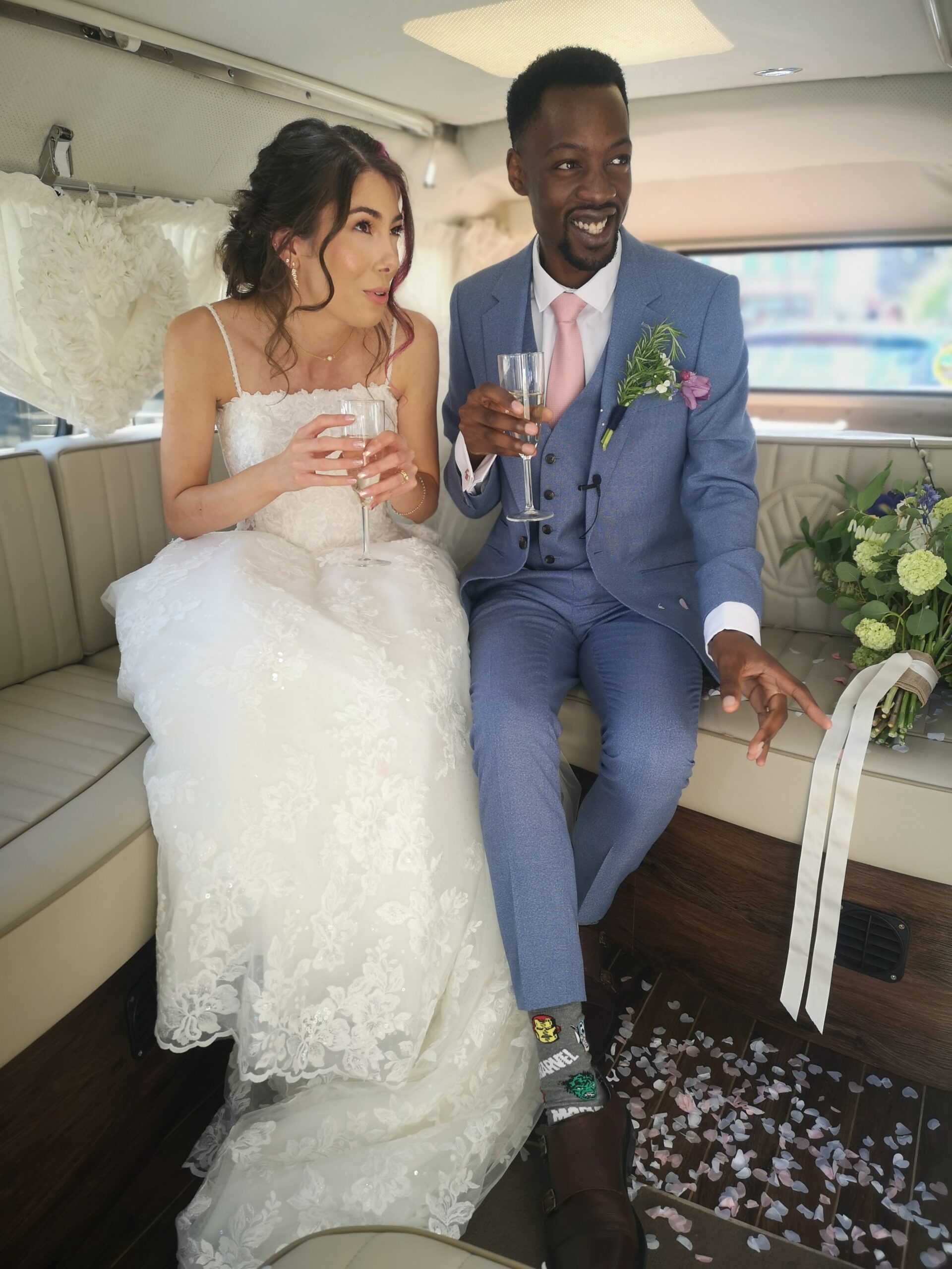 Interior of Macy VW Campervan at Victoria Hall Sheffield