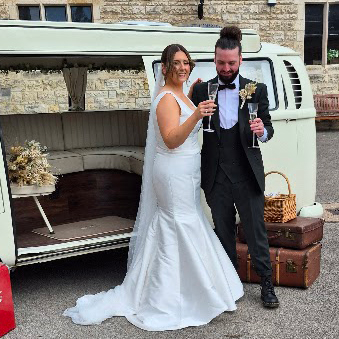 VW Wedding Hire at Thoresby Riding Stables